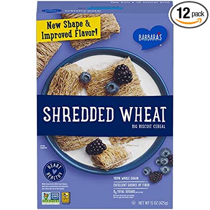 Picture of Barbaras Bakery 2535797 15 oz Shredded Wheat Cereal