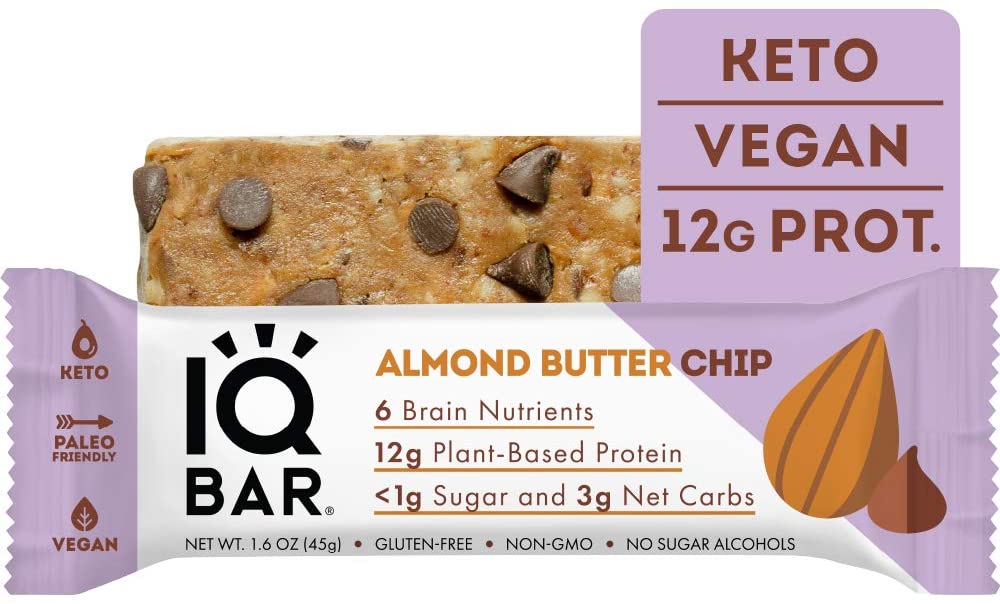 Picture of Iq Bar 2446110 1.6 oz Almond Butter Cup Bar