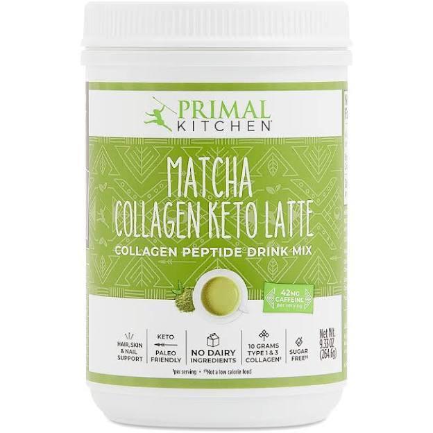 Picture of Primal Kitchen 2558302 9.33 oz Collagen Keto Latte Matcha