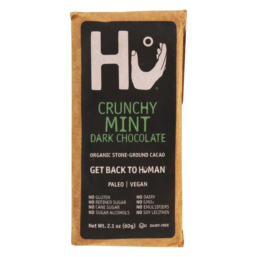 Picture of Hu 2540243 2.1 oz Crunchy Mint Organic Dark Chocolate Bar