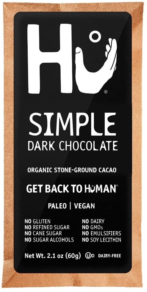 Picture of Hu 2540151 2.1 oz Simple Organic Dark Chocolate Bar