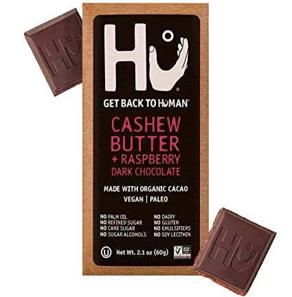 Picture of Hu 2540359 2.1 oz Cashew Butter &amp; Raspberry Jelly Organic Dark Chocolate Bar