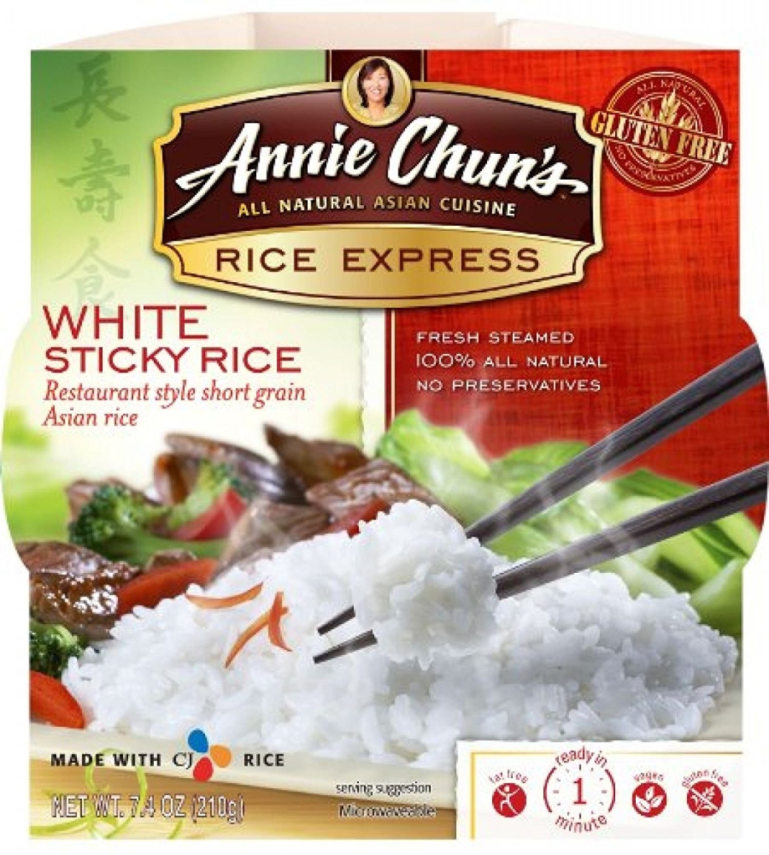 Picture of Annie Chuns 2471159 22.2 oz Sticky White Rice
