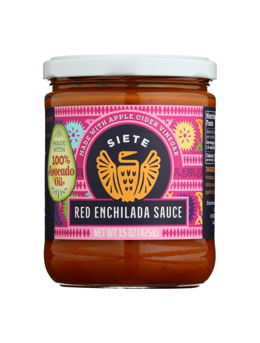 Picture of Siete 2535425 15 oz Red Enchilada Sauce