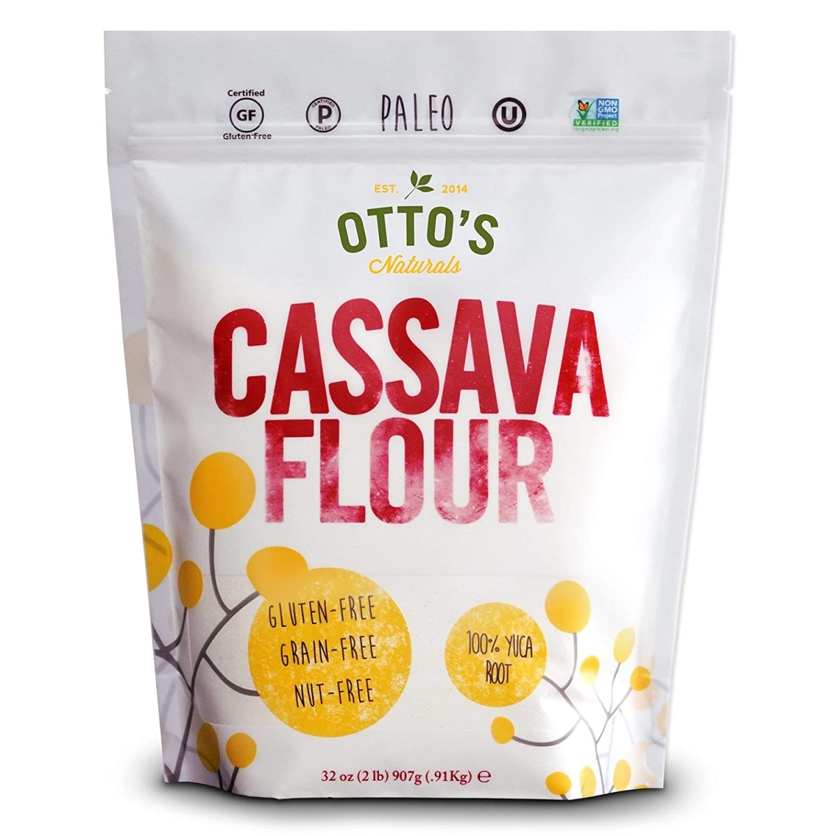 Picture of Ottos Naturals 2494292 1 lbs Multi Purpose Cassava Flour