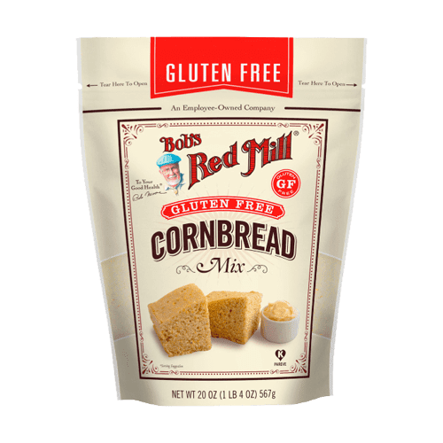 Picture of Bobs Red Mill 2597029 20 oz Cornbread Mix Gluten Free 