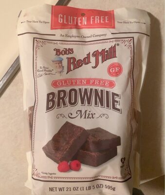 Picture of Bobs Red Mill 2597037 21 oz Gluten Free Brownie Mix 