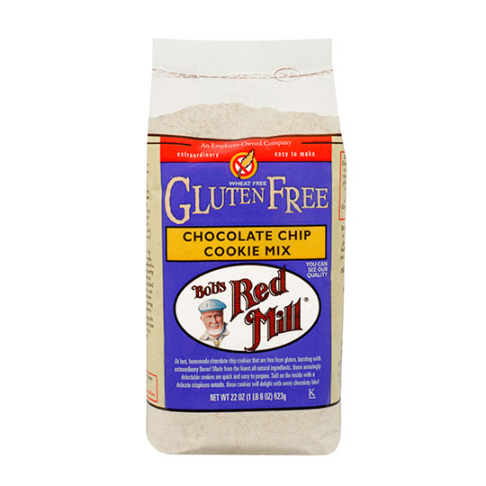 Picture of Bobs Red Mill 2597052 22 oz Chocolate Chip Gluten Free Cookie Mix 