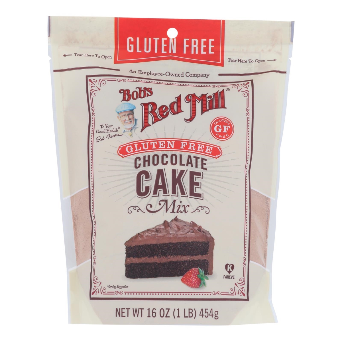 Picture of Bobs Red Mill 2533404 16 oz Chocolate Gluten Free Cake Mix 