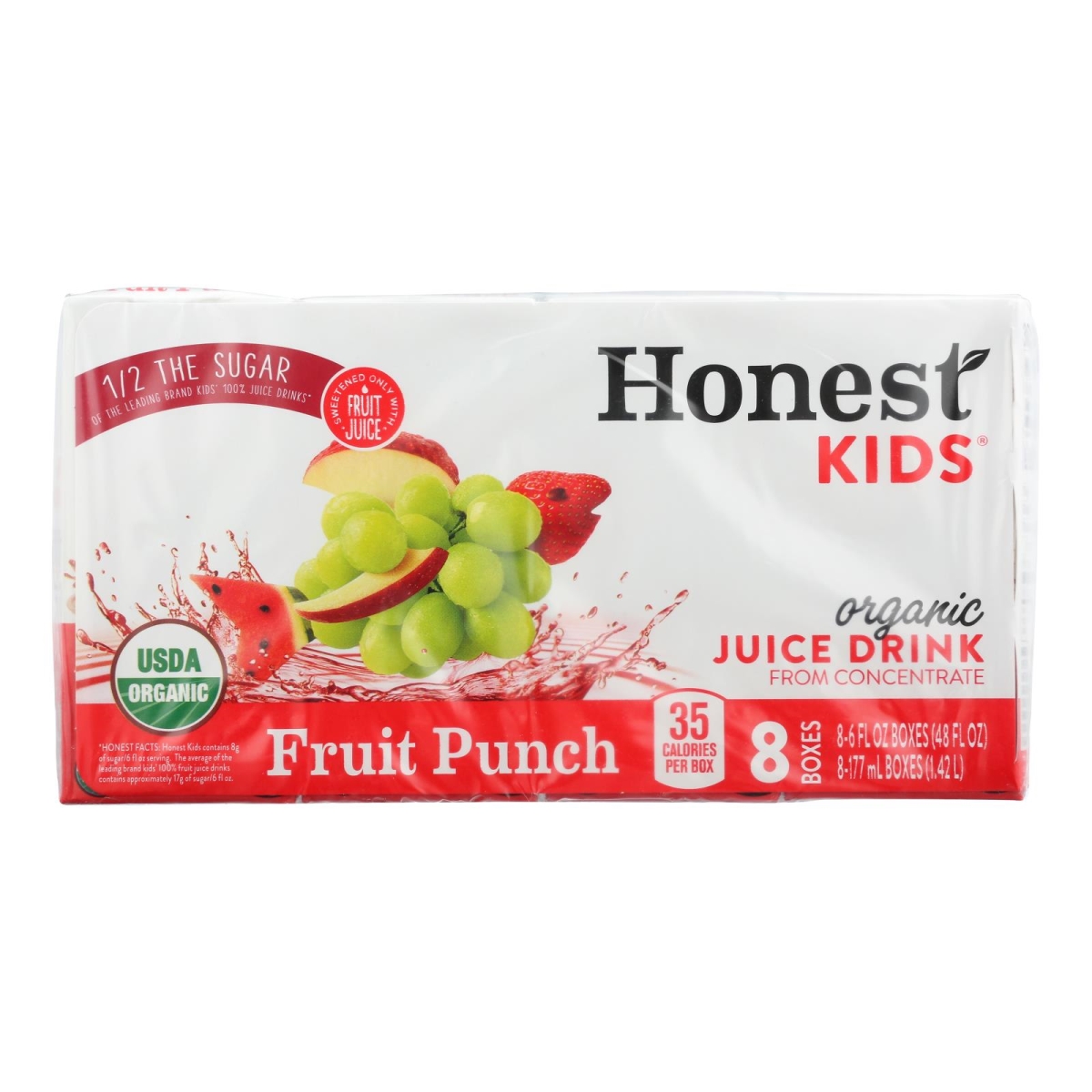 Picture of Honest Kids 2379568 1.3 oz Juice Drink Fruit Punch 