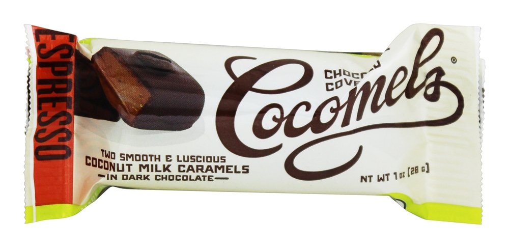 Picture of Cocomel 1551340 1 oz Dark Chocolate Covered Cocomels Espresso 