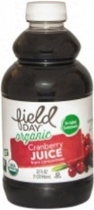 Picture of Field Day 1796218 32 fl oz Organic Cranberry Juice 