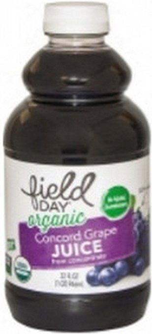 Picture of Field Day 1796234 32 fl oz Organic Concord Grape Juice 