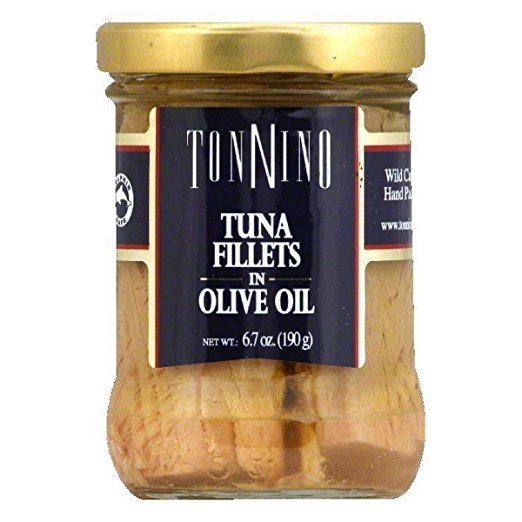 Picture of Tonnino Tuna 1818558 6.7 oz Tuna Fillets in Olive Oil 