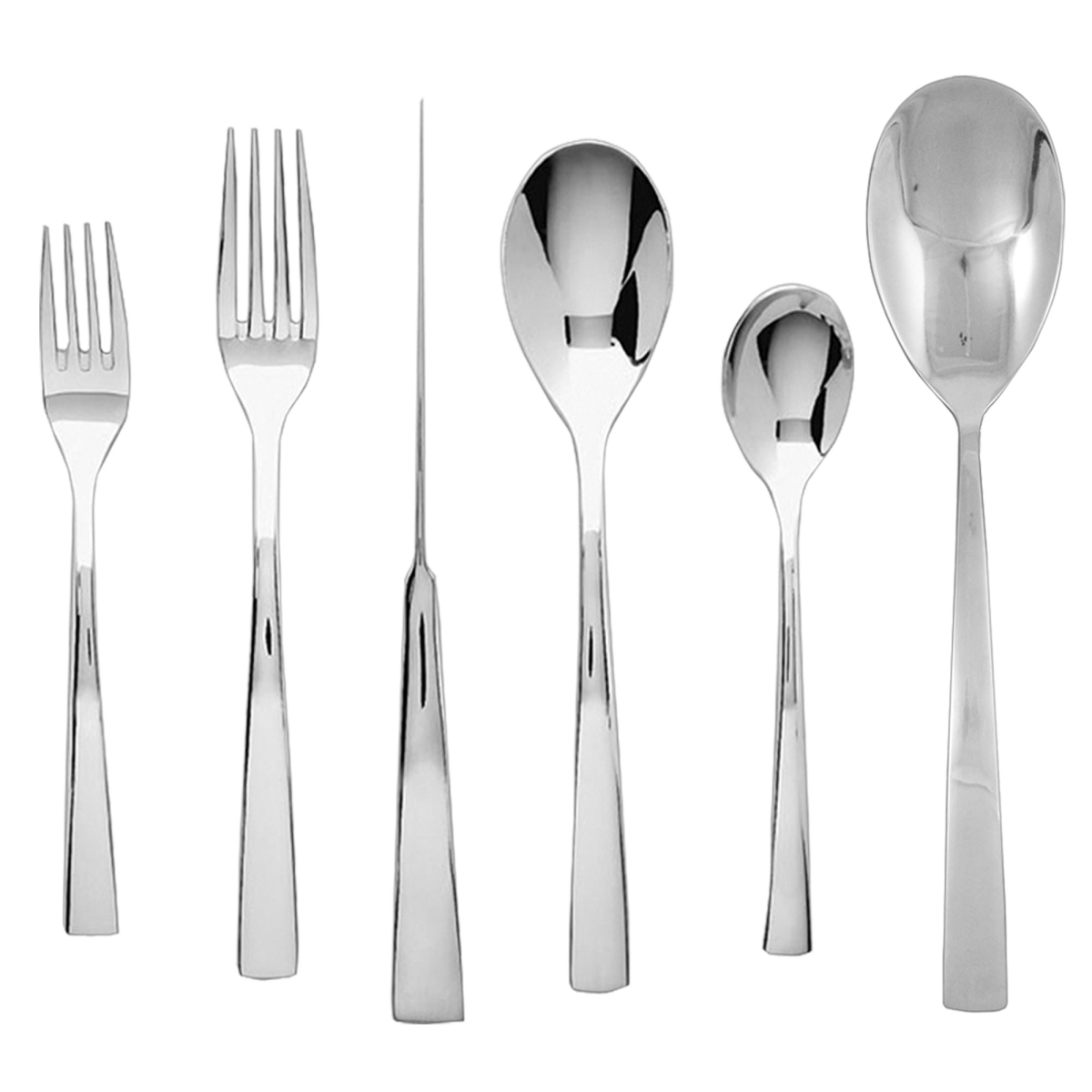 Picture of Ginkgo Stainless Collection 49042 President Service for 8 Cutlery & Flatware Set&#44; Silver - 42 Piece