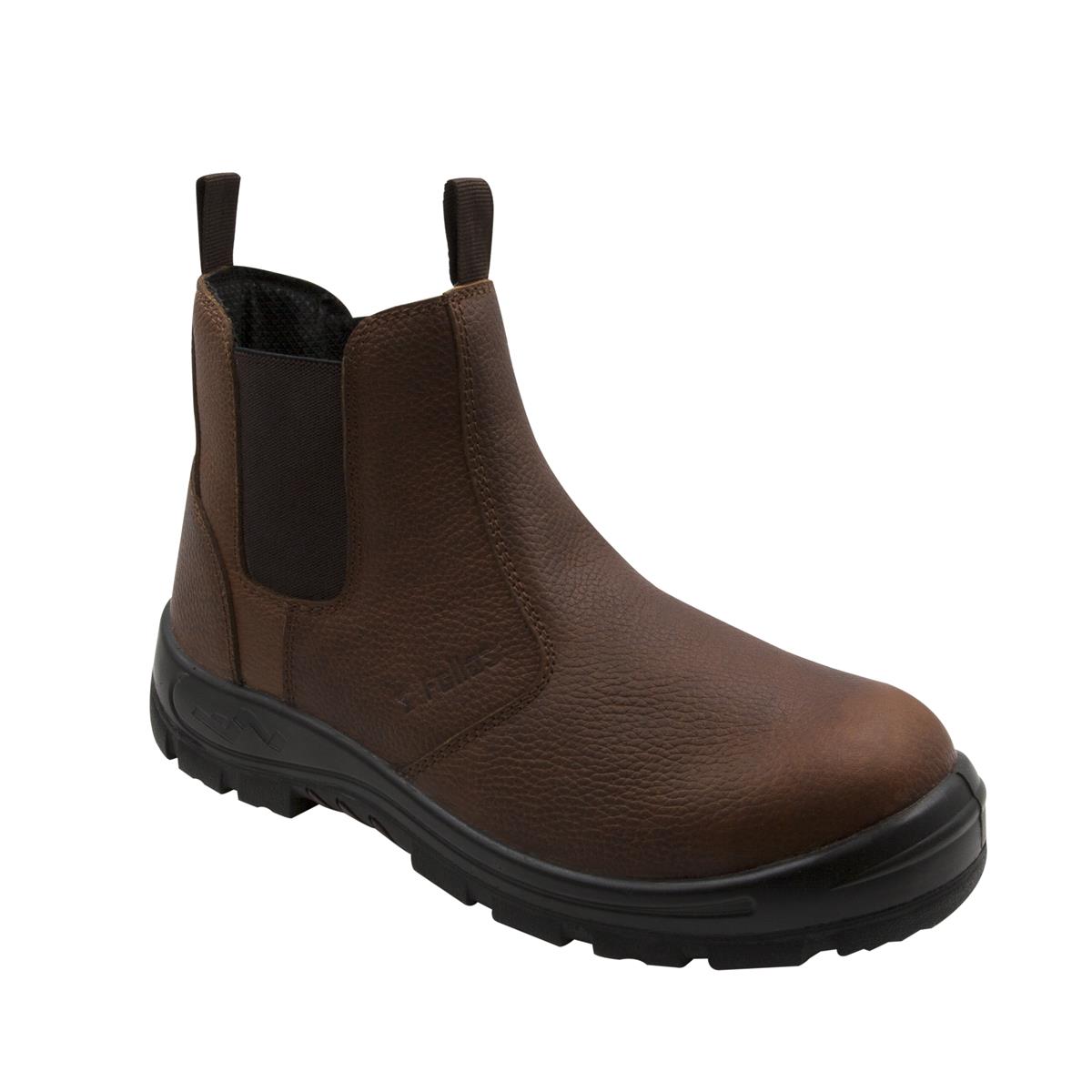 6041-11M Men's Hercules Comp Toe Twin-Gore Work Boots  Brown - Size 11