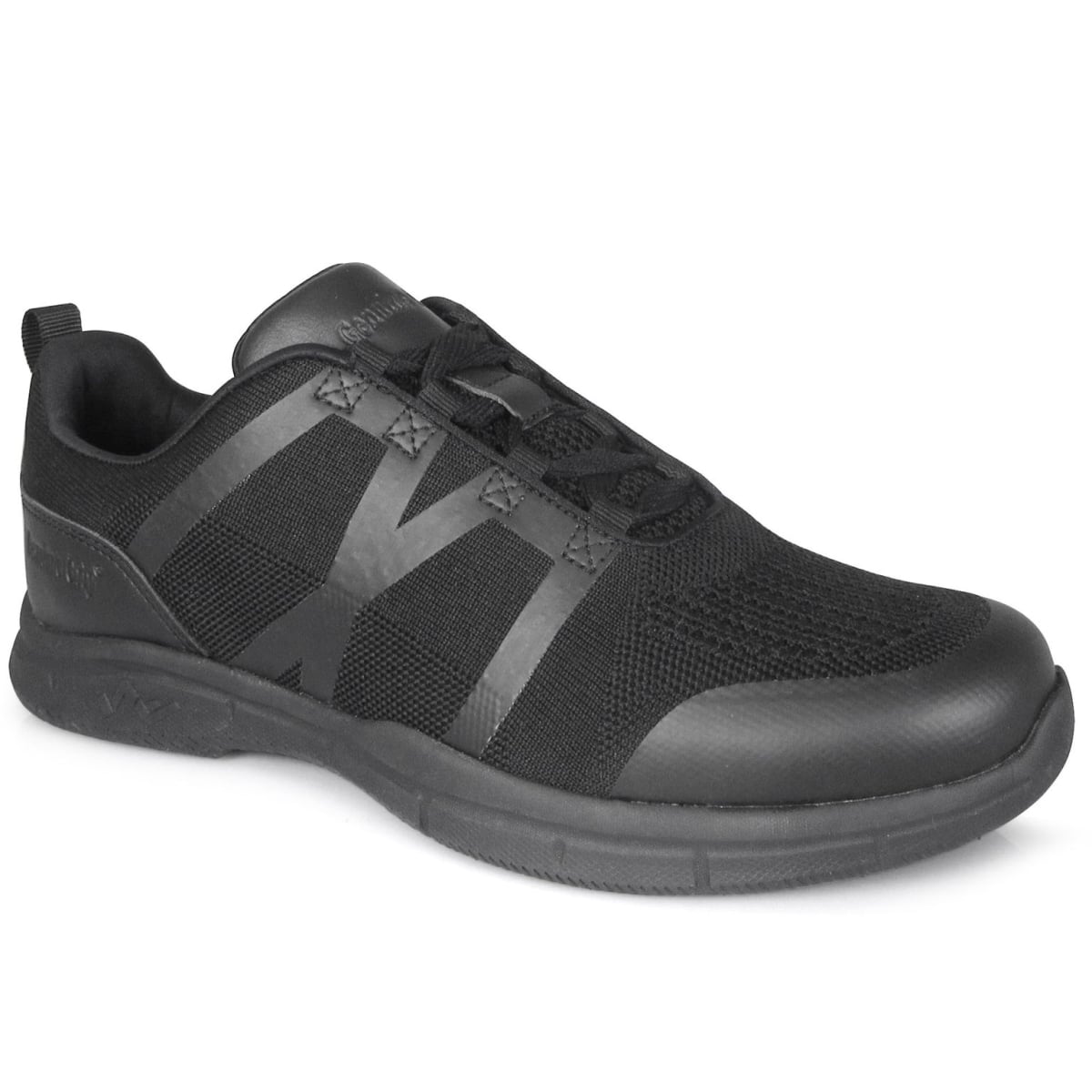 Women Athletic Slip Resistant Shoe, Black - Size 6.5 Medium