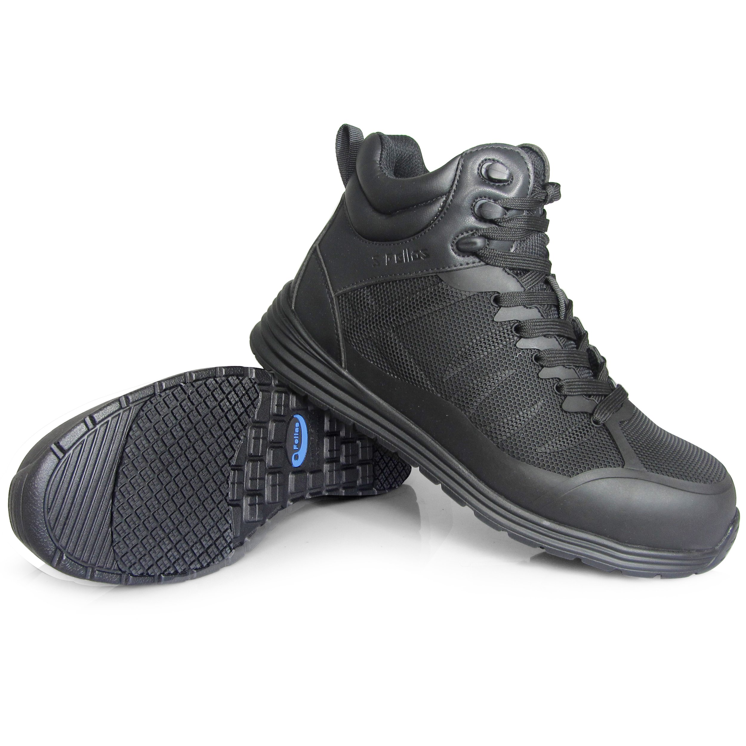 5180-14M 6 in. Men 5180 Fangs Static Dissipative Composite Toe Puncture Resistant Work Boots, Black - Size 14 - Medium