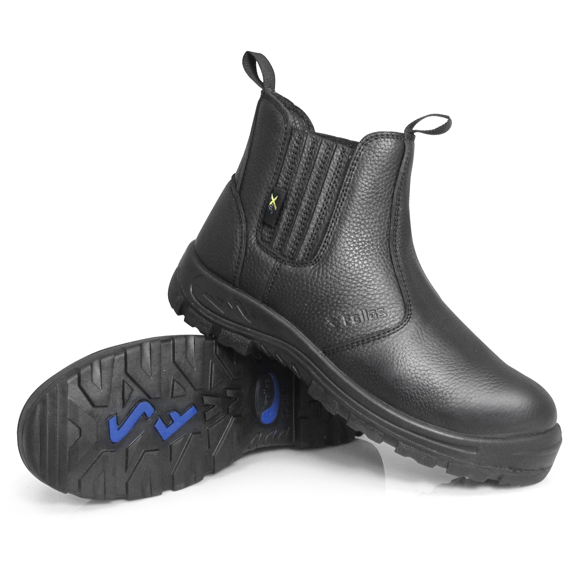 6048-9M Men 6048 Hercules Metatarsal Guard Composite Toe Twin-Gore Work Boots, Black - Size 9 - Medium