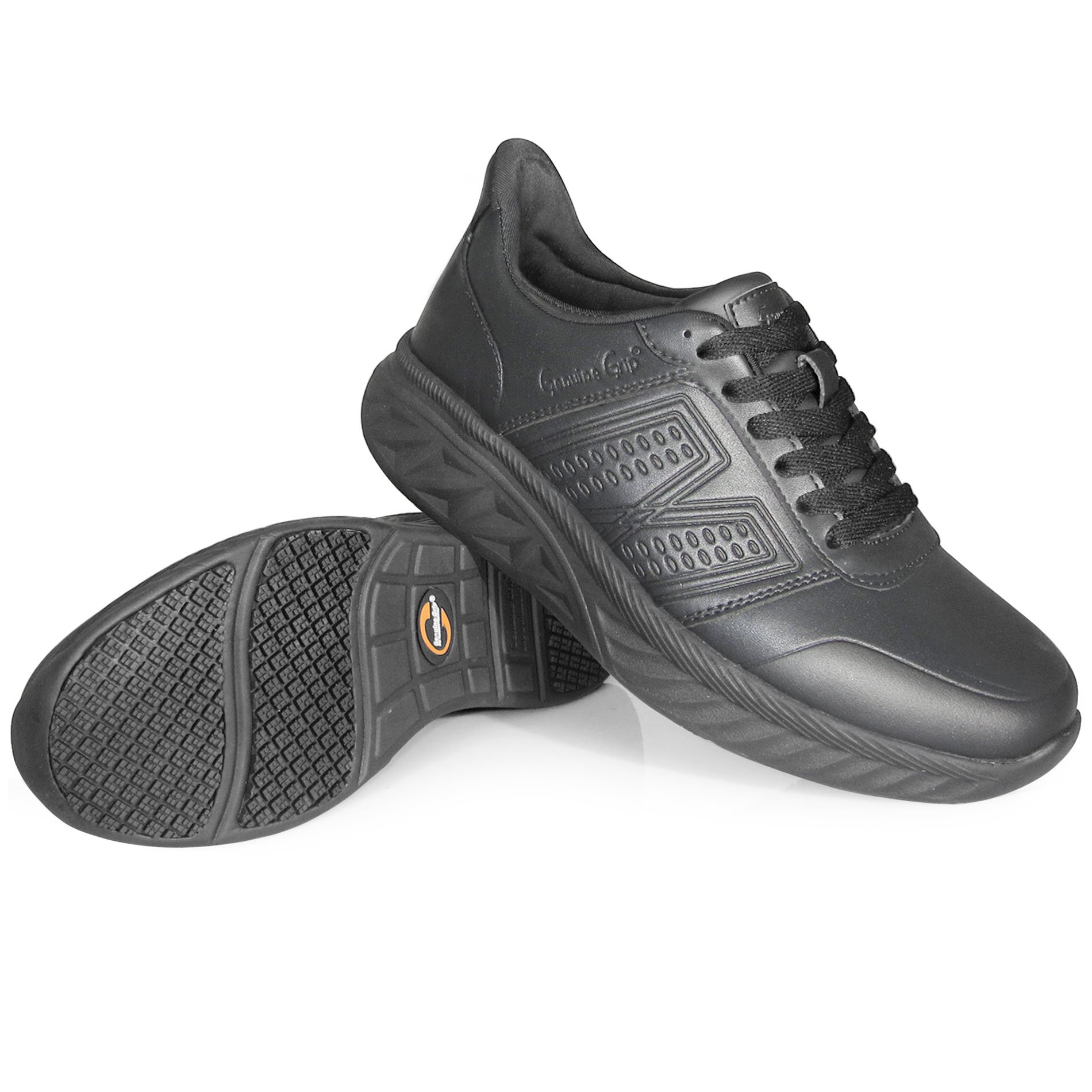 1500-13W Men 1500 Soft Toe Comfort Athletic Work Shoes, Black - Size 13