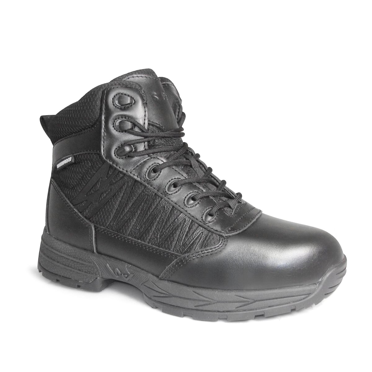 9070-13W Guardian Composite Toe Puncture Resistant Shoe for Men, Black - Size 13 - Wide