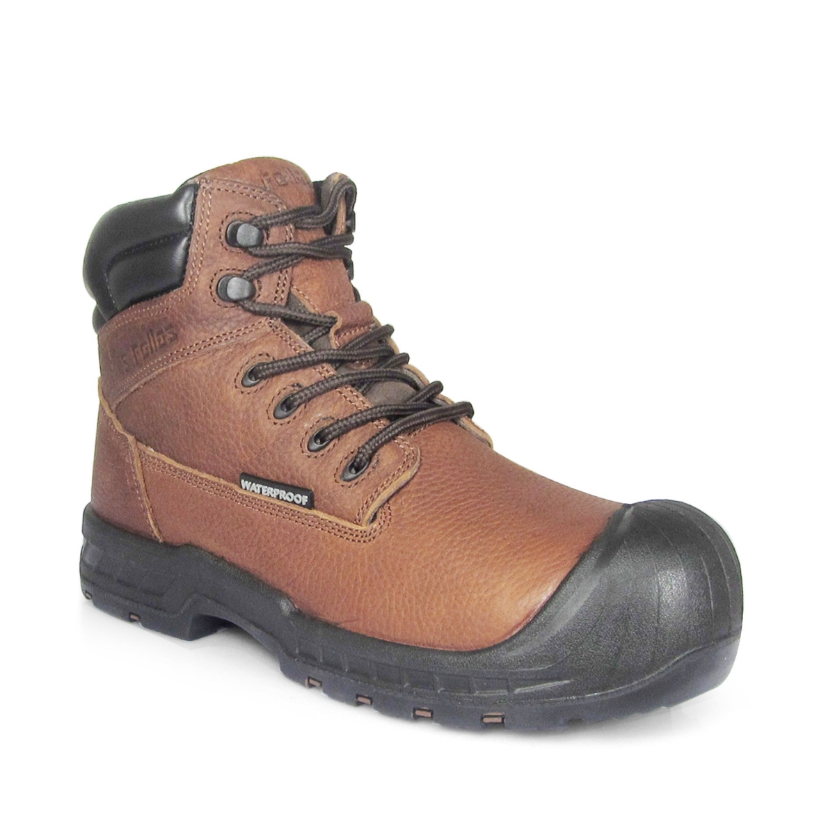 6100-10.5M Vulcan Composite Toe Puncture Resistant Shoe for Men, Brown - Size 10.5 - Medium