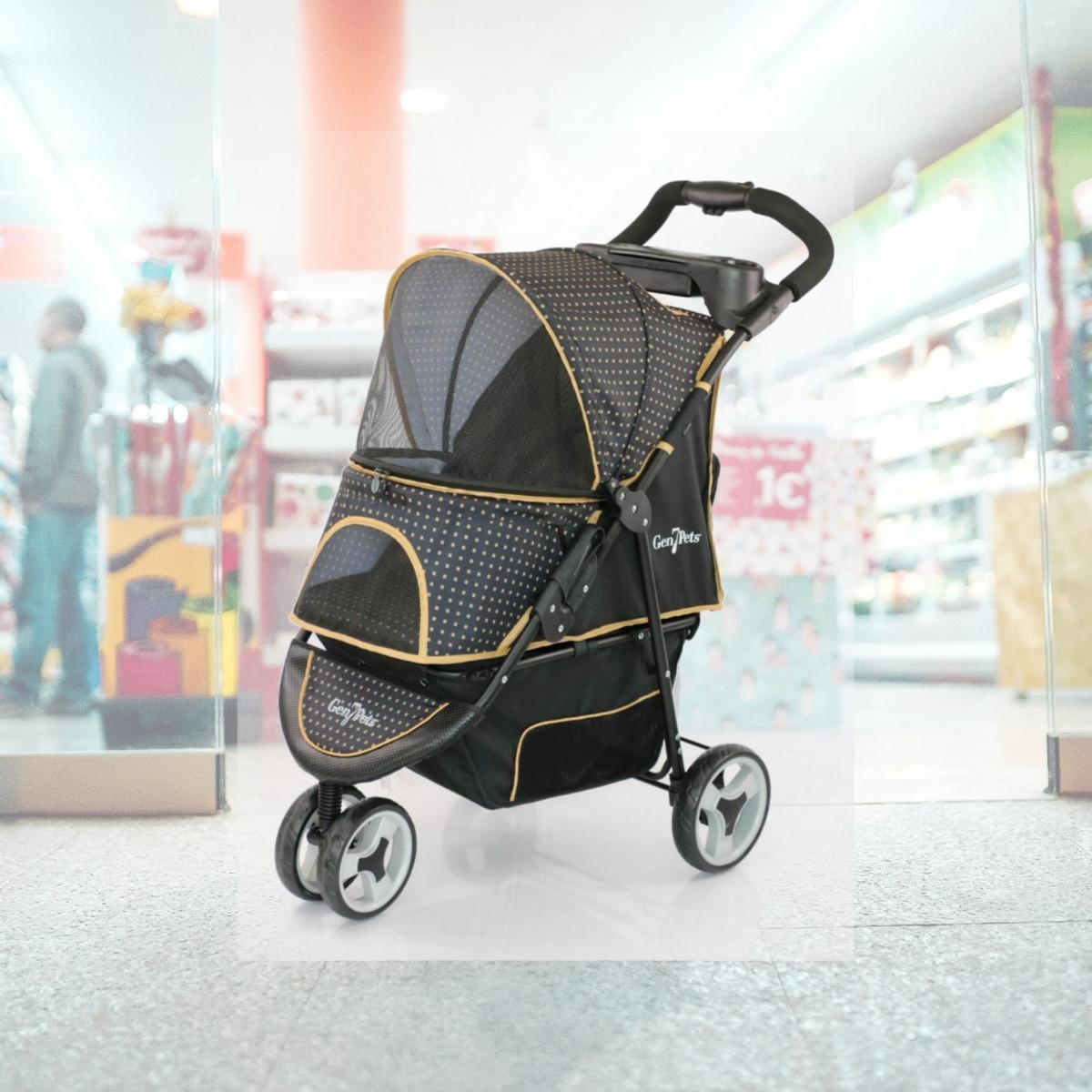 Picture of Gen7Pets G2340GN Promenade Pet Stroller, Gold Nugget