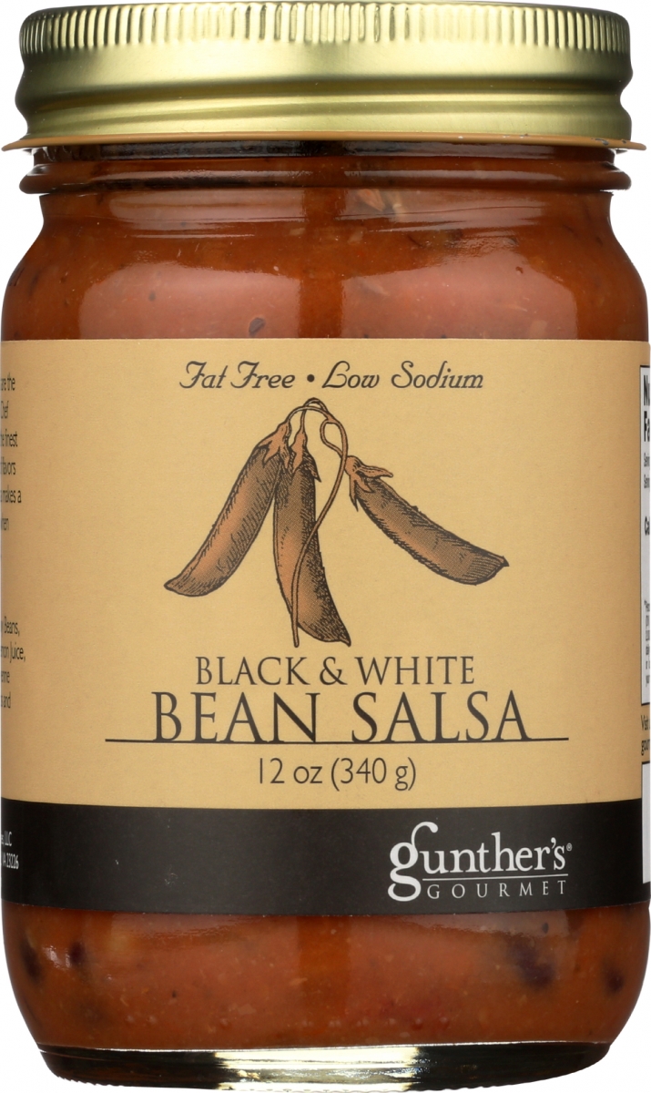 No.372-12 12 oz Black & White Bean Salsa - Pack of 12