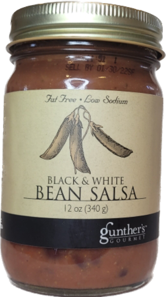 No.372-1 12 oz Black & White Bean Salsa