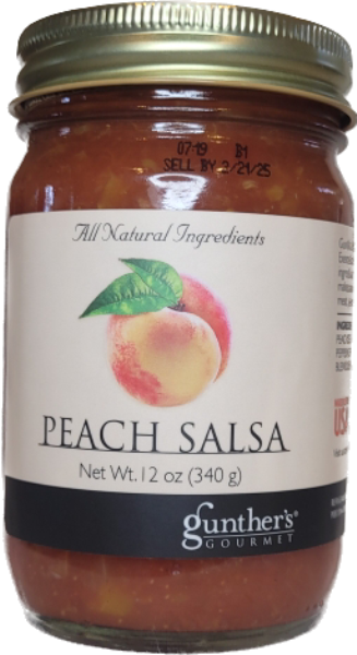 No.374-1 12 oz Peach Salsa