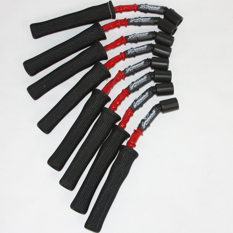 High Performance C-N-P Connection Kit, High Temperature Fire Sleeves - Red & Black
