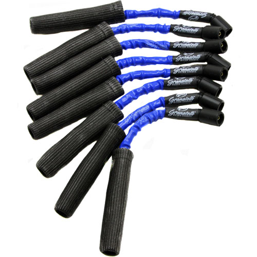 28-5362HTBLB High Performance C-N-P Connector Kit, Silicone Jacketing & Fire Sleeve - Blue & Black