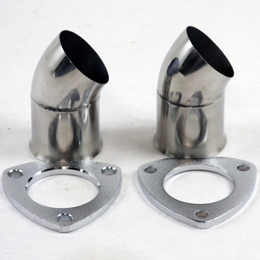 3.0 in. Turn Down with 3-Bolt Flange & Gaskets - Set of Two