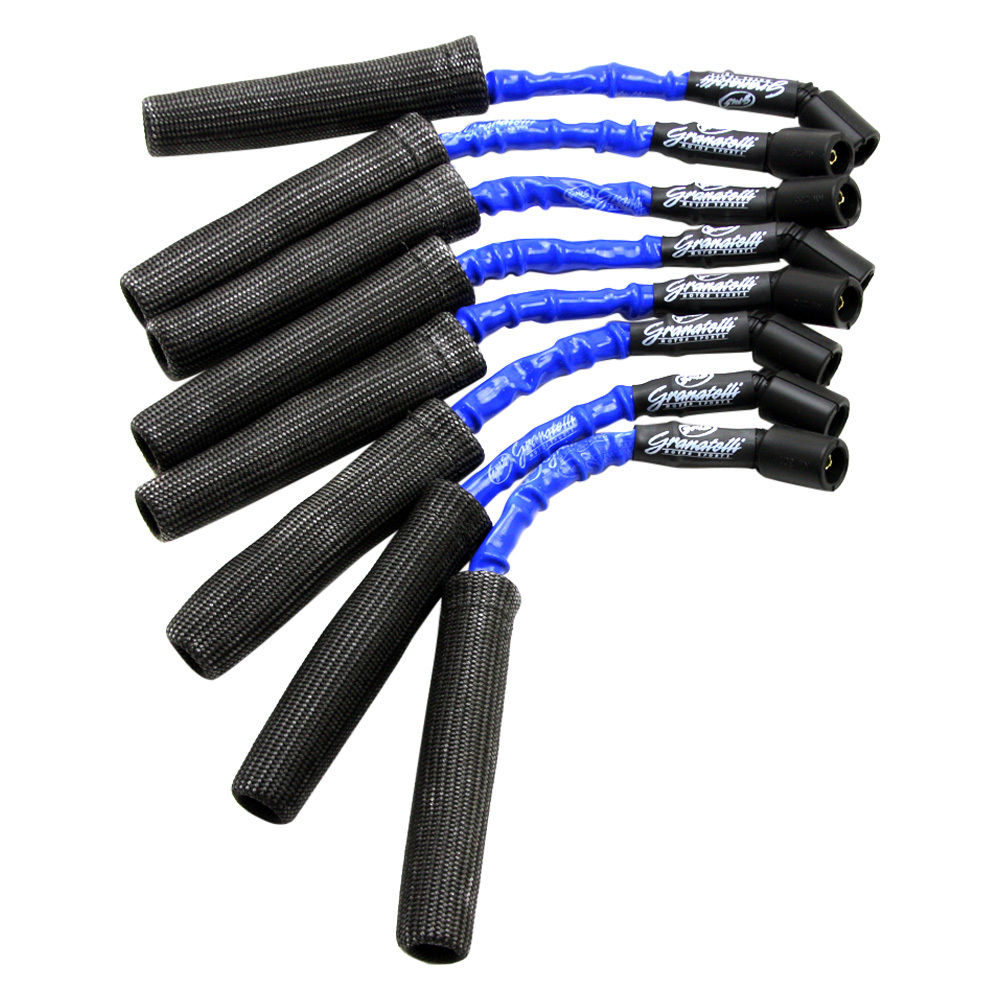 28-1545HTBLB GM LS1, LS6, & 2014-2017 LT Series Cars Coil-Near-Plug Conn Kit - High Temperature Blue & Black