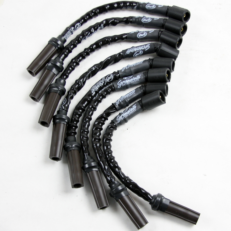 GM Series Cars Coil Near Plug Connection Kit, High Temperature Black