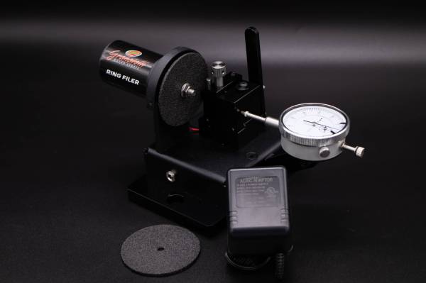 540100 Piston Ring Filer Electric with Battery & Wall Charger, Black - Complete