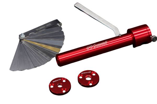 540109 Billet Spark Plug Gapping Tool - Red