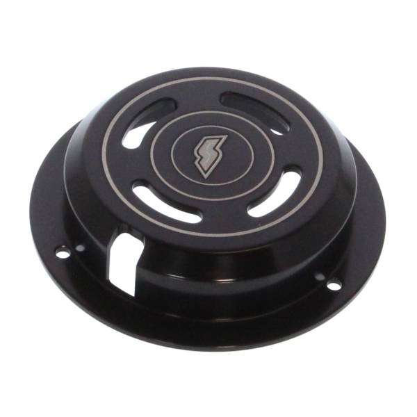 698510BR Black Billet Fan Cover - Flex-a-Lite - 3 Ring