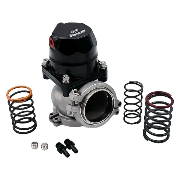 540261 44 mm Piston-Actuated External Turbo Wastegate with V-Band