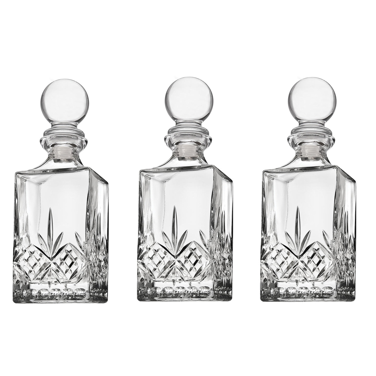 Picture of Godinger R5-25812 Dublin Mini Decanter - Set of 3