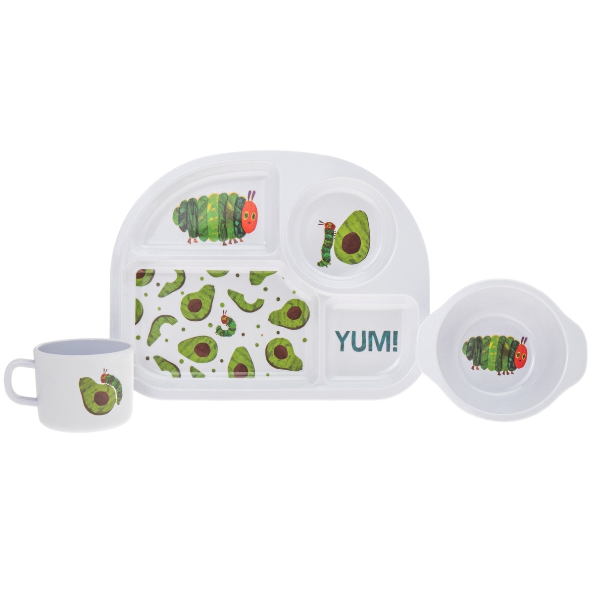 50049 The World of Eric Carle Avocado Feeding Kids Set - 3 Piece