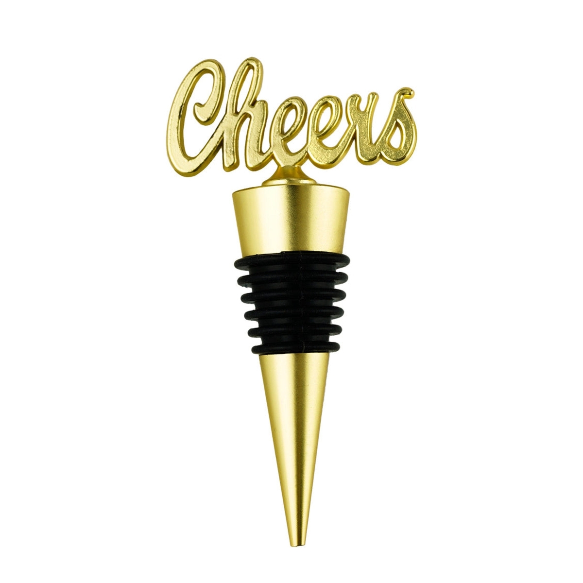 Picture of Godinger 50581 Cheers Wine Bottle Stopper
