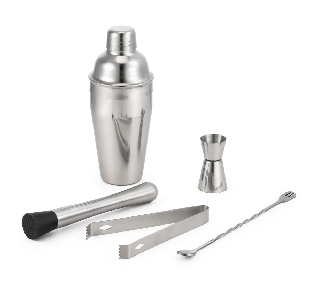 Picture of Godinger 50805 Packed in Tube Bar Set - 5 Piece