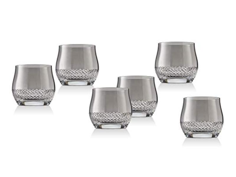 Picture of Godinger 26865 Fantasia Whiskey Glass&#44; Smoke - Set of 6