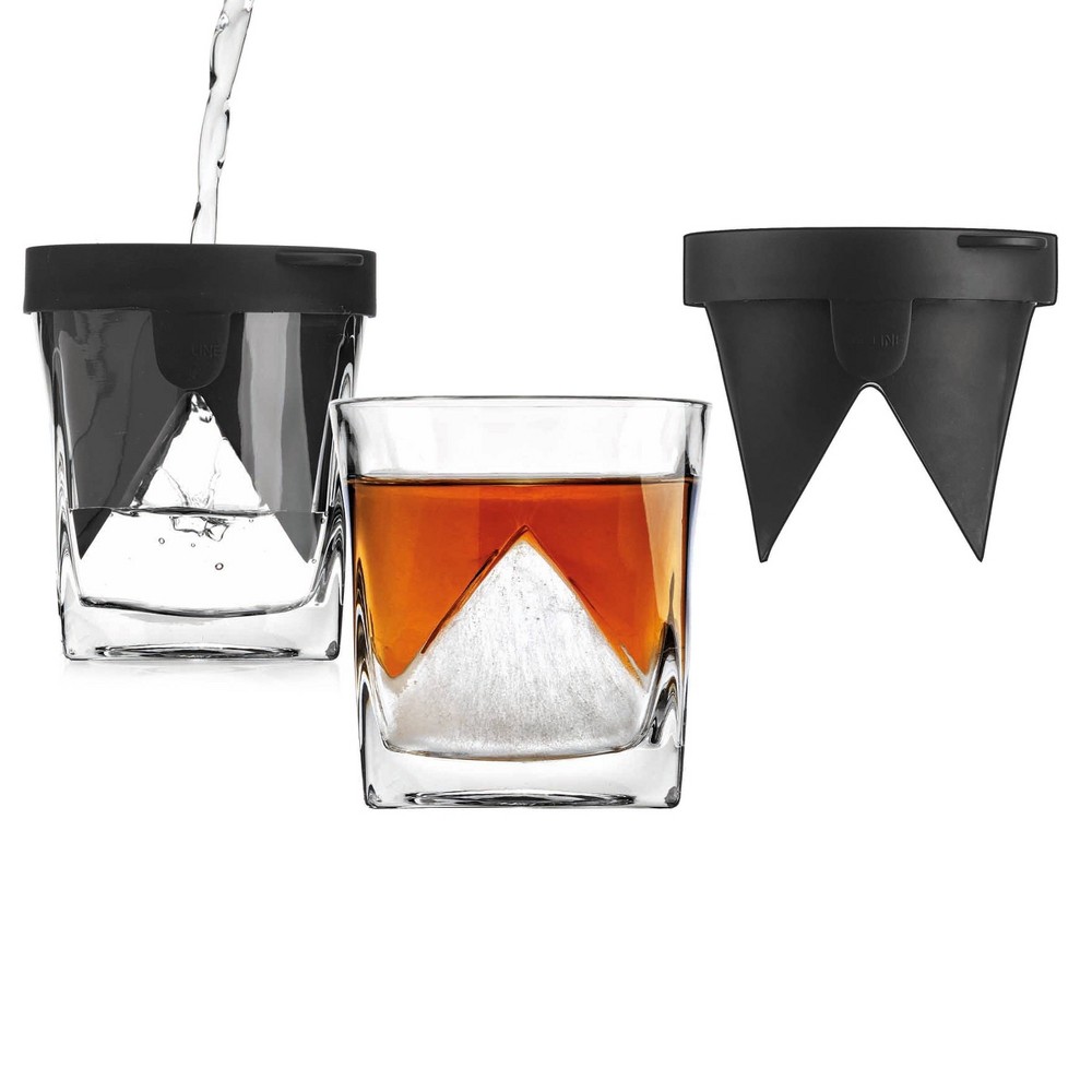 Picture of Godinger 27359 Whiskey Glacier Mould & Glass - Set of 2