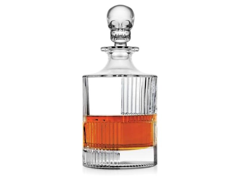 Picture of Godinger 27412 34 oz Skatola Skull Decanter