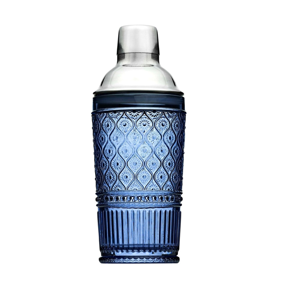 Picture of Godinger 28467 17 oz Claro Blue Cocktail Shaker
