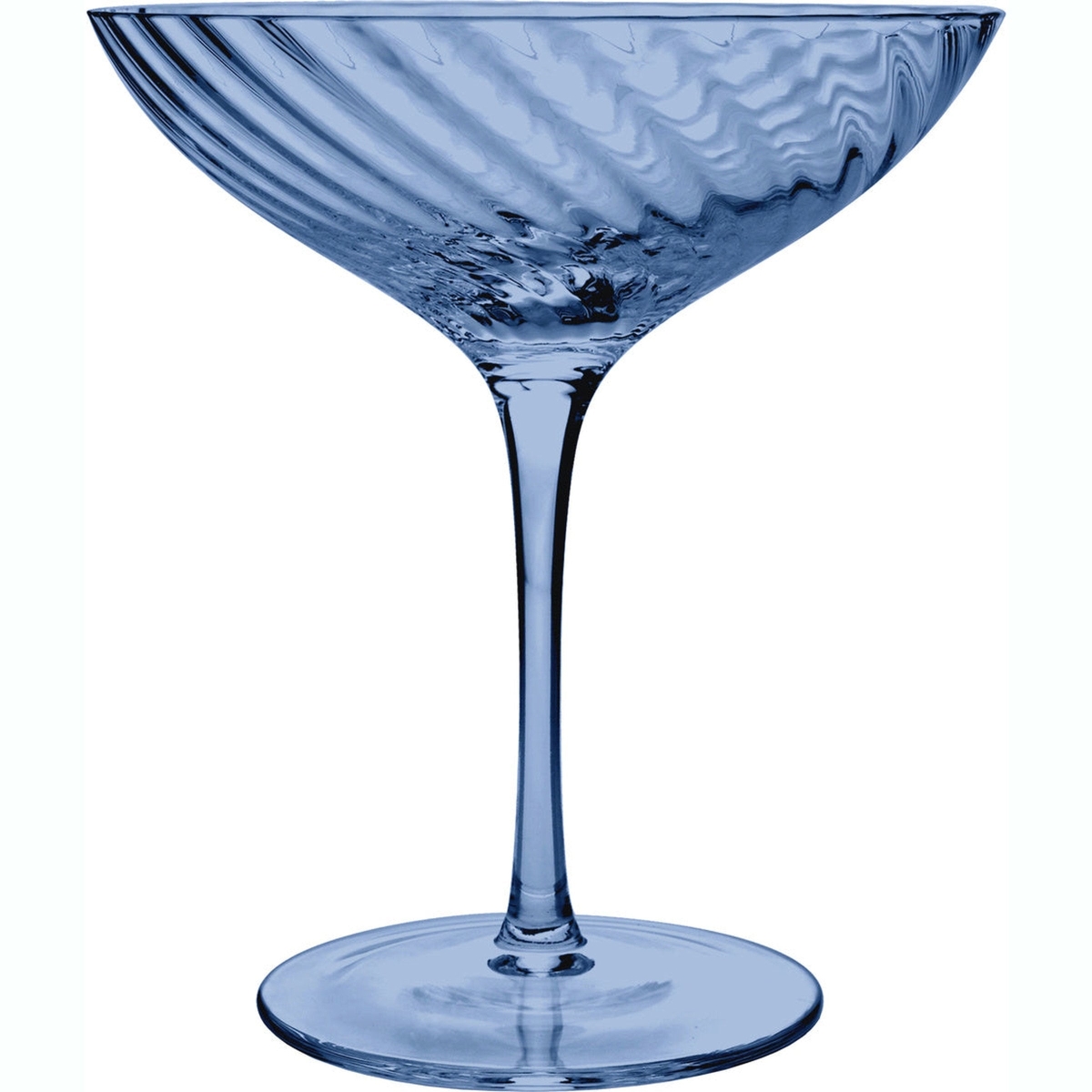 Picture of Godinger 29053 Infinity Blue Coupe Glass