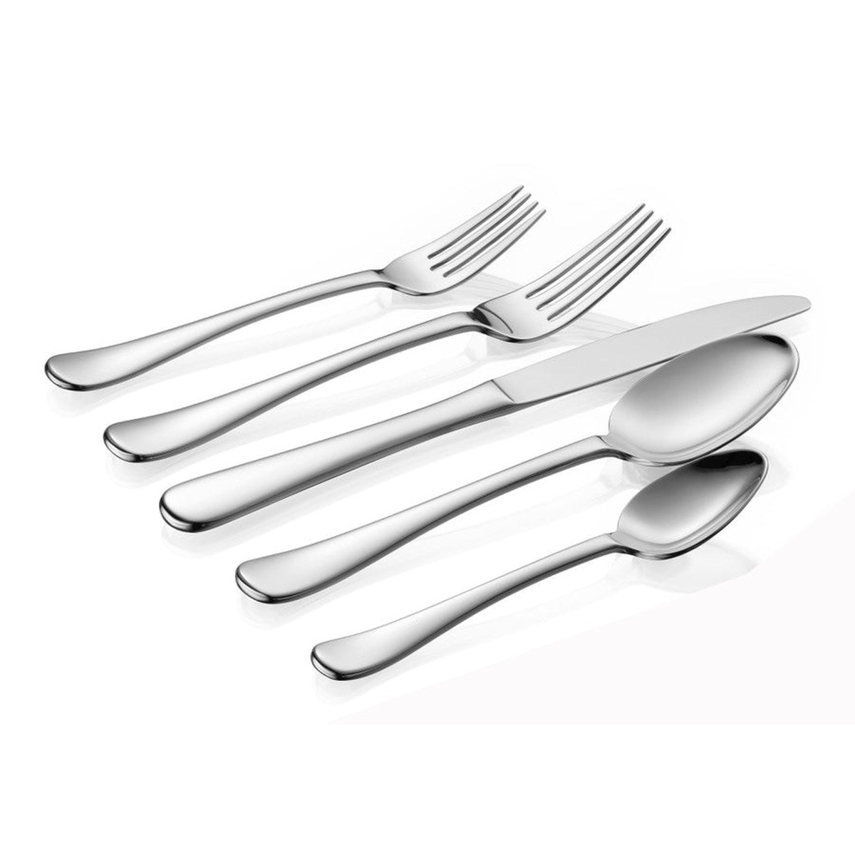 Picture of Godinger 99910 18-10 Stainless Steel Arlo Flatware Set - 20 Piece