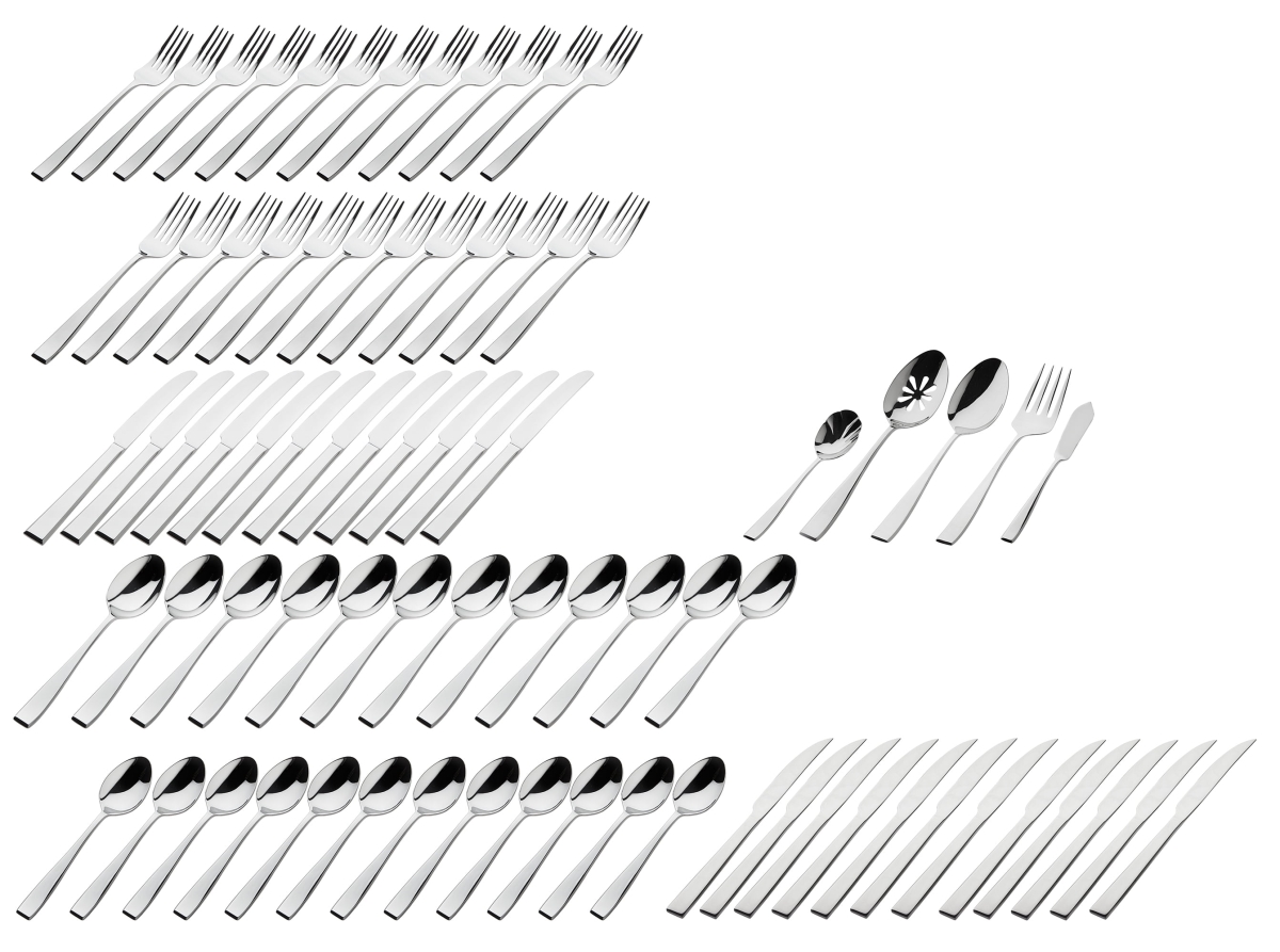 R22-43009 18-0 Stainless Steel Reshipper Chisel Set - 77 Piece